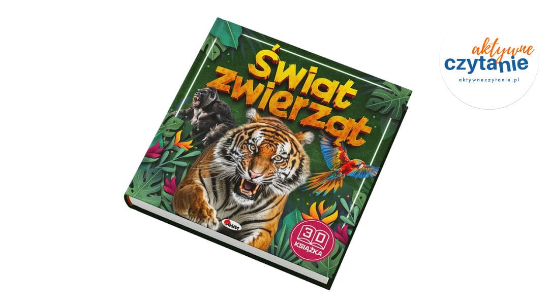Nowość KSIĄŻKA 3D ŚWIAT ZWIERZĄT