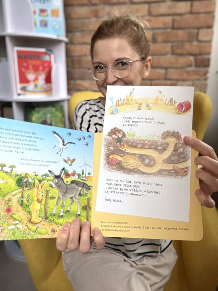 pierwsze-listy-od-feliksa-dla-odkrywcow-zwierzat-wydawnictwo-mamika-recenzja-ksiazki-dla-dzieci aktywne czytanie1