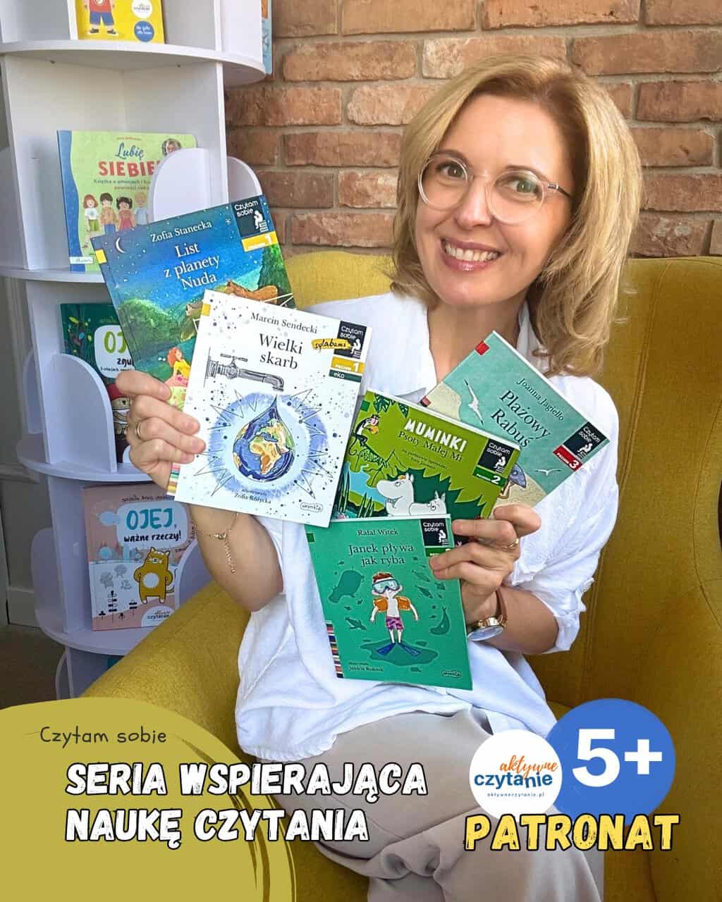 Seria ”Czytam sobie” wspiera naukę czytania na&nbsp;każdym etapie