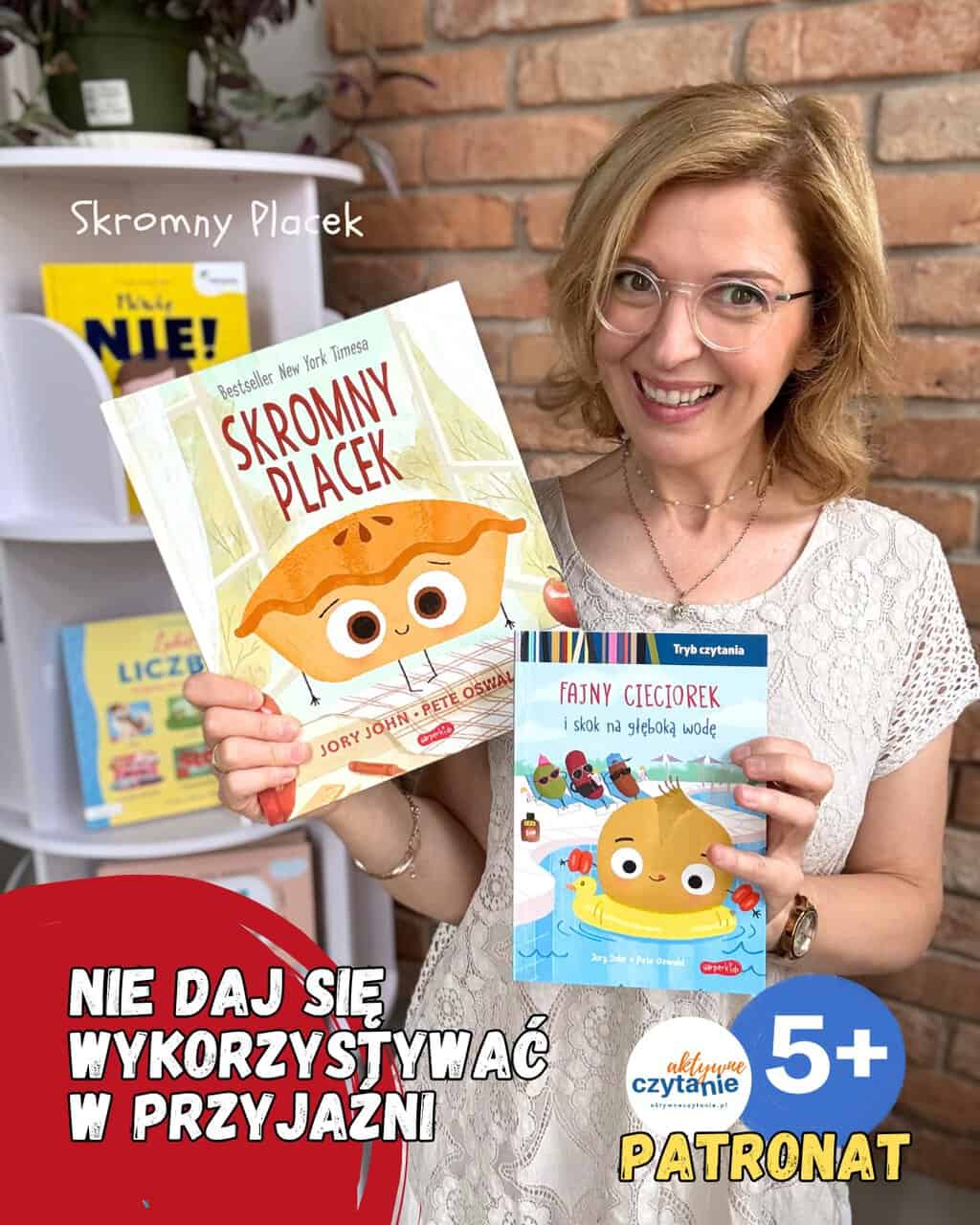 ”Skromny Placek. Smaczna Banda i emocje” Wydawnictwo HarperKids
