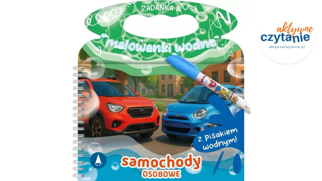 Zadanka & malowanki wodne. Samochody osobowe