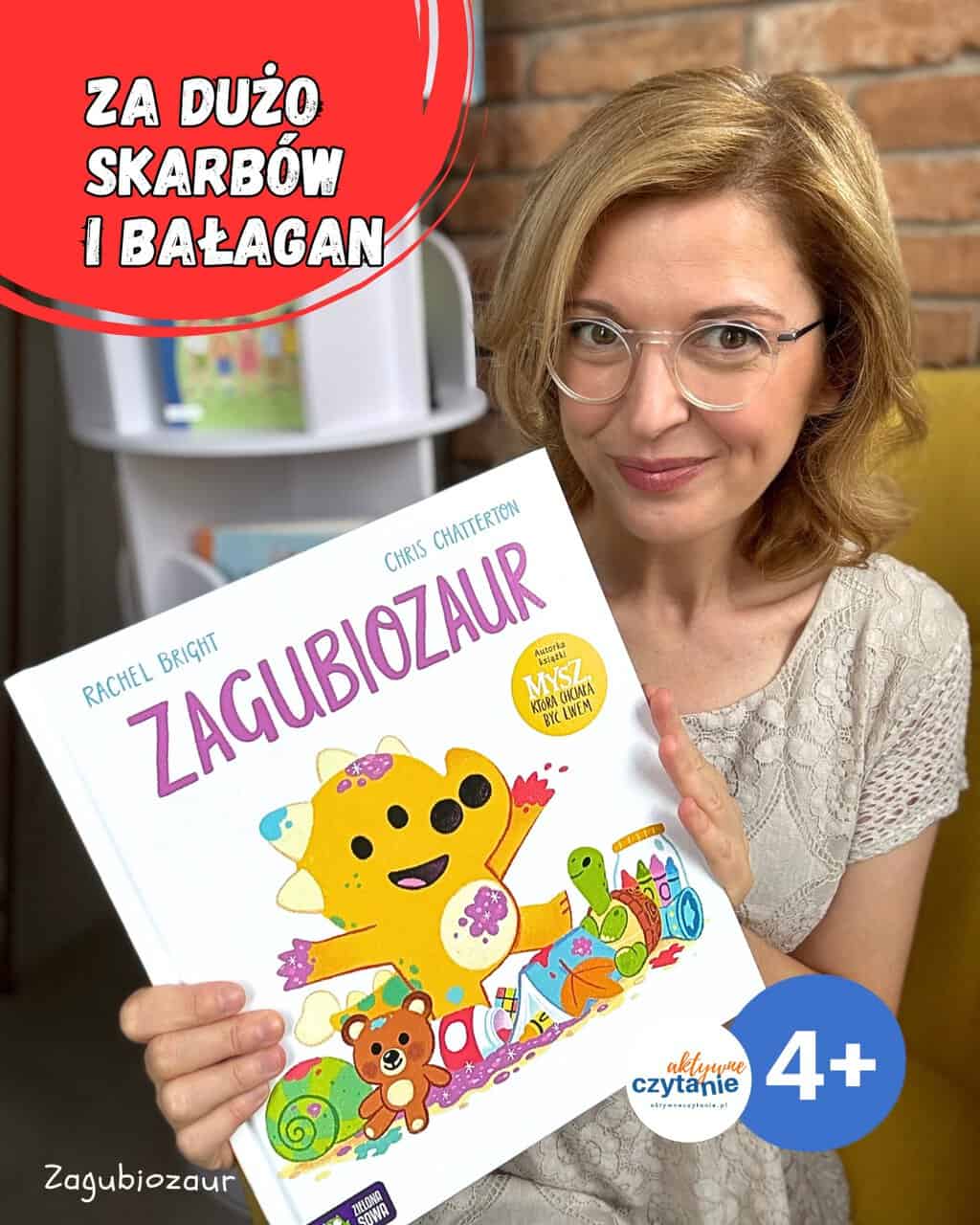 ”Zagubiozaur” Wydawnictwo Zielona Sowa