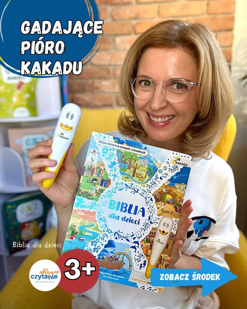 „Biblia dla dzieci” z piórem KAKADU i nowości Wydawnictwa Jupi jo! Ciekawe książki na prezent