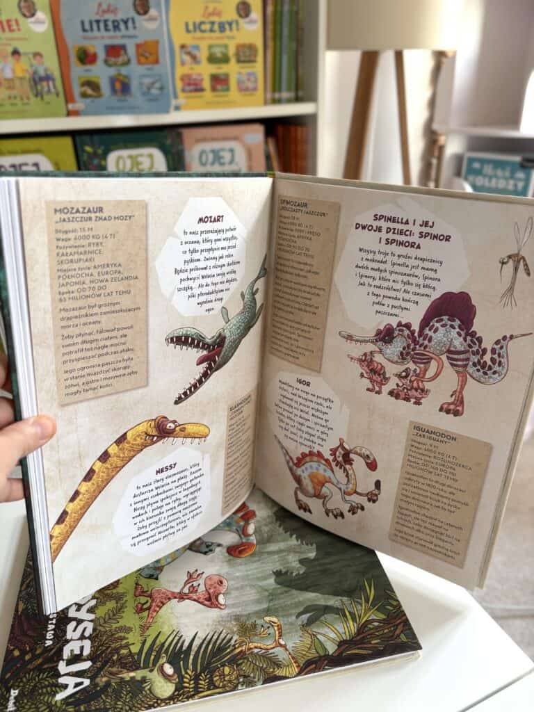 Dinodyseja cudowne algi tom 3 wydawnictwo debit recenzja ksiazki dla dzieci aktywne czytanie8