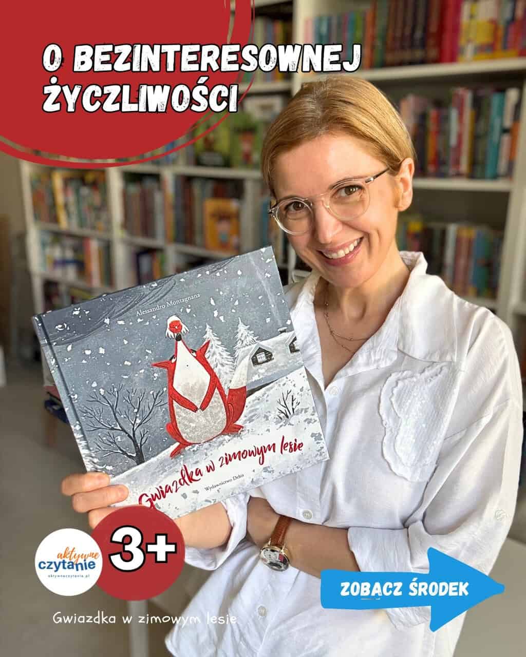 „Gwiazdka w&nbsp;zimowym lesie” Opowieść o&nbsp;przyjaźni i&nbsp;magii świąt dla dzieci 3-6 lat