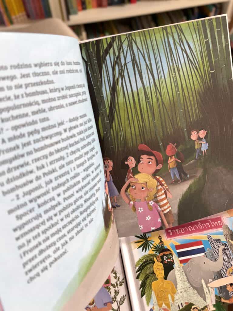 Japoniapola i franek odkrywaja swiat japonia londyn tajlandia wlochy chorwacja recenzja ksiazki dla dzieci aktywne czytanie3