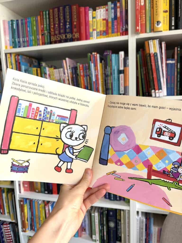 Kicia kocia nie musze sie przytulac recenzja ksiazki dla dzieci aktywne czytanie2