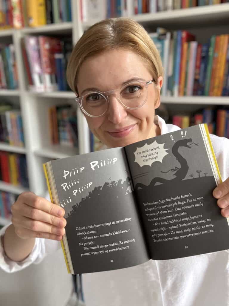 Misja omlety tajnea sprawy chomiczki zdzislawy wydawnictwo wilga recenzja ksiazki dla dzieci aktywne czytanie5