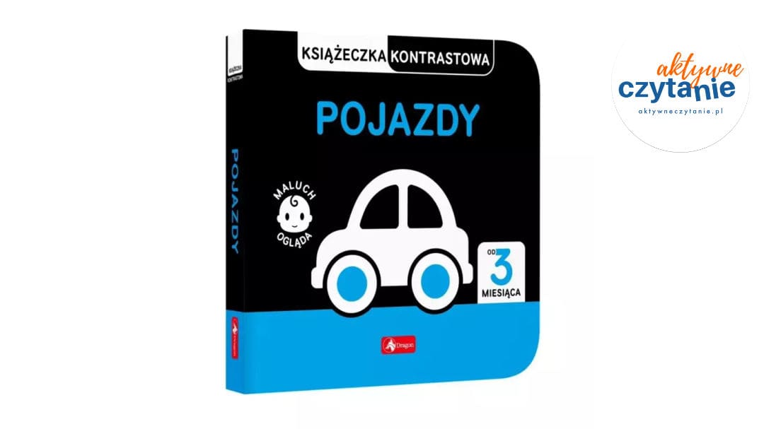 Pojazdy – książka kontrastowa