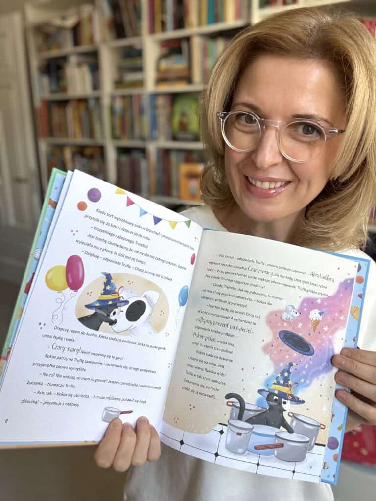 Trufla i kokos prezent od serca wydawnictwo swietlik recenzja ksiazki dla dzieci aktywne czytanie3
