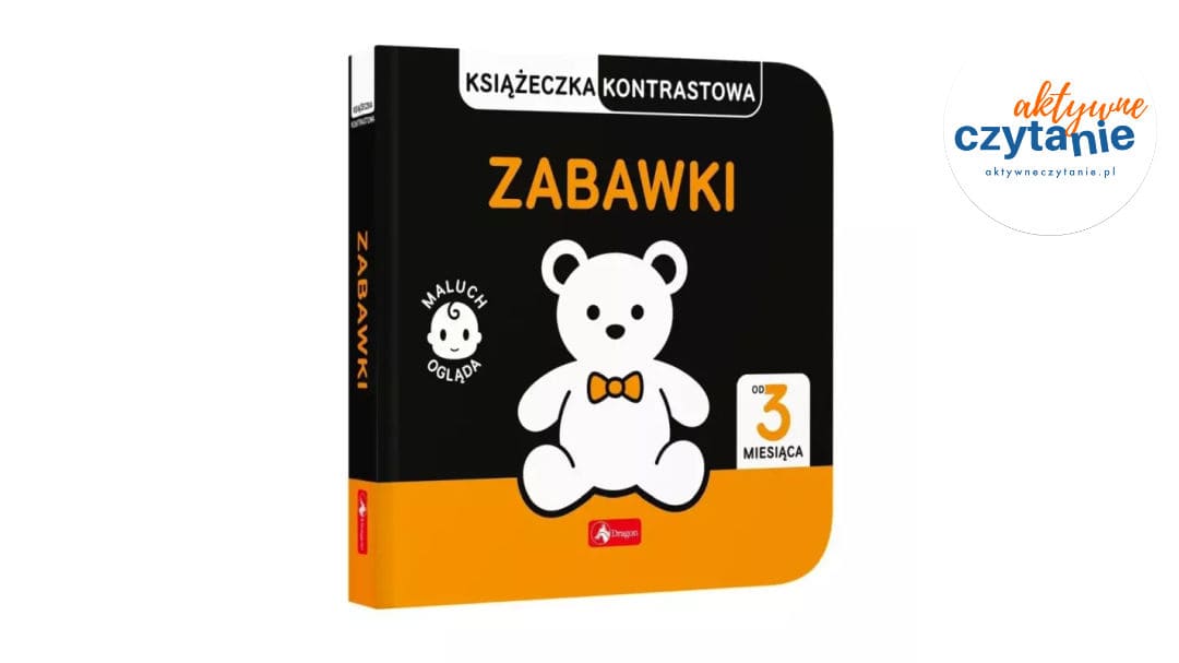 Zabawki – książka kontrastowa
